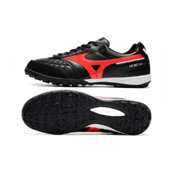 Mizuno Morelia Sala Black Red and White Turf TF Football Boot