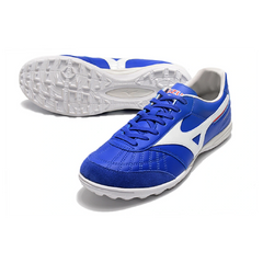Mizuno Morelia Sala Blue and White Turf TF Football Boots