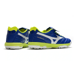 Mizuno Morelia Sala Classic Blue White and Green Turf TF Football Boot