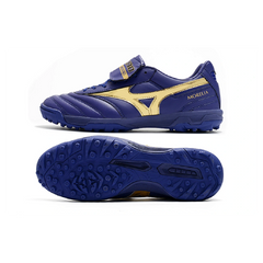 Mizuno Morelia Sala Classic Purple and Gold Turf TF Football Boot