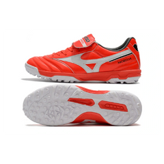 Mizuno Morelia Sala Classic Red and White Turf TF Football Boot