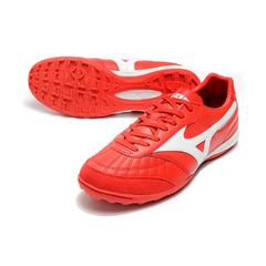 Mizuno Morelia Sala Red and White Turf TF Football Boot