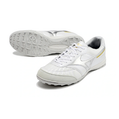 Mizuno Morelia Sala White and Silver Turf TF Football Boot