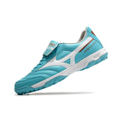 Mizuno Morelia TF Light Blue and White Turf TF Football Boot