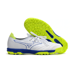 Mizuno Neo Sala Turf TF White Yellow and Blue Football Boot