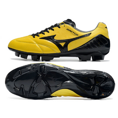Mizuno Wave Ignitus 4 Archive Pack Black and Yellow Firm Ground FG Football Boot