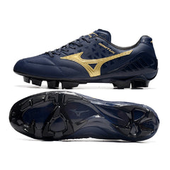 Mizuno Wave Ignitus 4 Blue and Gold Firm Ground FG Football Boot