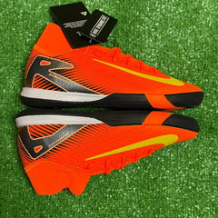 Nike Mercurial Superfly 10 Academy Orange and Yellow Indoor IC Football Boot Size 40 Eur