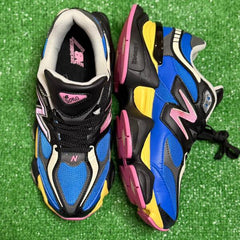 New Balance 9060 Black, Blue and Pink Casual Shoes Size 42 Eur