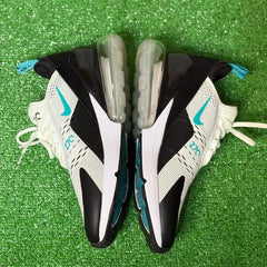 Nike Air Max 270 React White and Black Casual Shoes Size 42 Eur