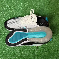Nike Air Max 270 React White and Black Casual Shoes Size 42 Eur