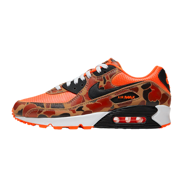 Nike Air Max 90 Orange Camo Casual Shoes