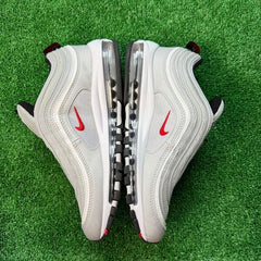 Nike Air Max 97 Silver Bullet Casual Shoes Size 42 Eur