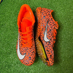 Nike Air MaxFly 2 Orange and Black Running Spikes Shoes Size 46 Eur