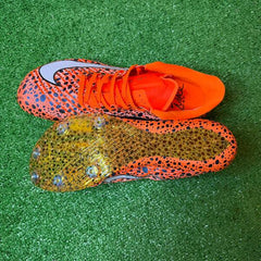 Nike Air MaxFly 2 Orange and Black Running Spikes Shoes Size 46 Eur