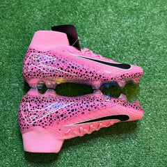Nike Air Zoom Mercurial Superfly 10 Elite Light Pink Firm Ground FG Football Boot Size 40 Eur