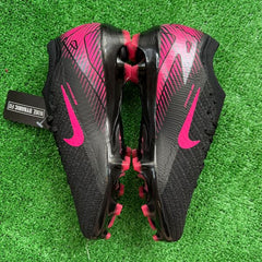 Nike Air Zoom Mercurial Vapor 16 Elite Black and Pink Firm Ground FG Football Boot Size 40 Eur