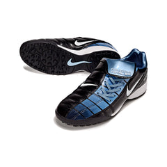Nike Air Zoom Total 90 III Black and Blue Turf TF Football Boot