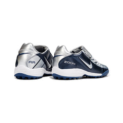 Nike Air Zoom Total 90 III Navy Blue and Gray Turf TF Football Boot