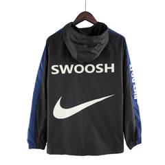 Nike Black White Green Windbreaker Jacket