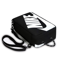 Nike Football Boot Bag Black and White with Shoulder Strap