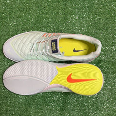 Nike Lunar Gato II Light Green and White Indoor IC Football Boot Size 42,5 Eur