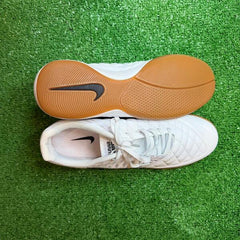 Nike Lunar Gato II White and Gray Indoor IC Football Boot Size 42 Eur