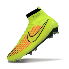 Nike Magista Obra ACC Elite Volt Yellow Firm Ground FG Football Boot
