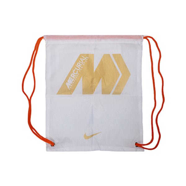 Nike Mercurial Golden and White Boot Bag