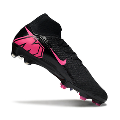 Nike Air Zoom Mercurial Superfly 10 Elite Black and Pink Firm Ground FG Football Boot