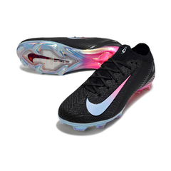 Nike Mercurial Vapor 16 Elite Black, Blue and Pink Firm Ground FG Kids Football Boot