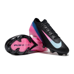 Nike Mercurial Vapor 16 Elite Black, Pink and Blue Firm Ground FG Kids Football Boot