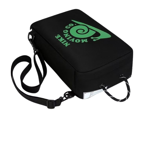 Nike Moving C.O Football Boot Bag Black and Green with Shoulder Strap