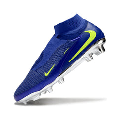 Nike Phantom 6 DF Elite Blue and Silver Firm Ground FG Football Boot