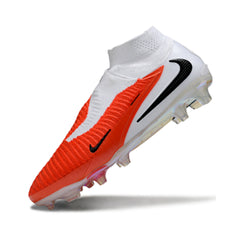 Nike Phantom 6 DF Elite Orange and White Firm Ground FG Football Boot