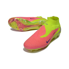 Nike Phantom 6 DF Elite Yellow and Pink Firm Ground FG Football Boot