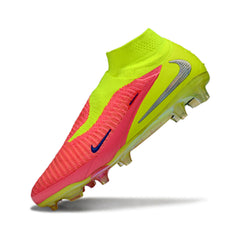 Nike Phantom 6 DF Elite Yellow and Pink Firm Ground FG Football Boot