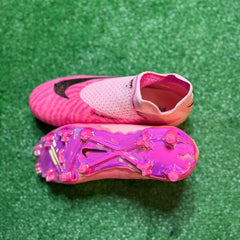Nike Phantom GX Elite DF Pink Firm Ground FG Kids Football Boot Size 38 Eur