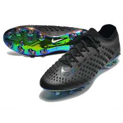 Chuteira Nike Phantom Ultra Venom Elite Preta e Verde Holografico - VN Esportes