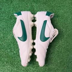 Nike Premier 3 White and Green Firm Ground FG Football Boot Size 46 Eur