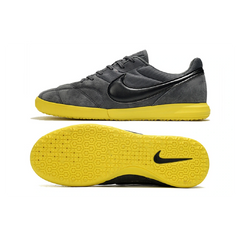 Nike Premier II Gray and Yellow Futsal IC Football Boot
