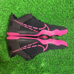 Nike Reactgato Black and Pink Indoor IC Football Boot Size 39 Eur