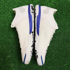 Nike Reactgato White and Blue Indoor IC Football Boot Size 40 Eur
