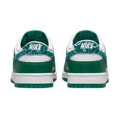 Nike SB Dunk Low Green Paisley Casual Shoes