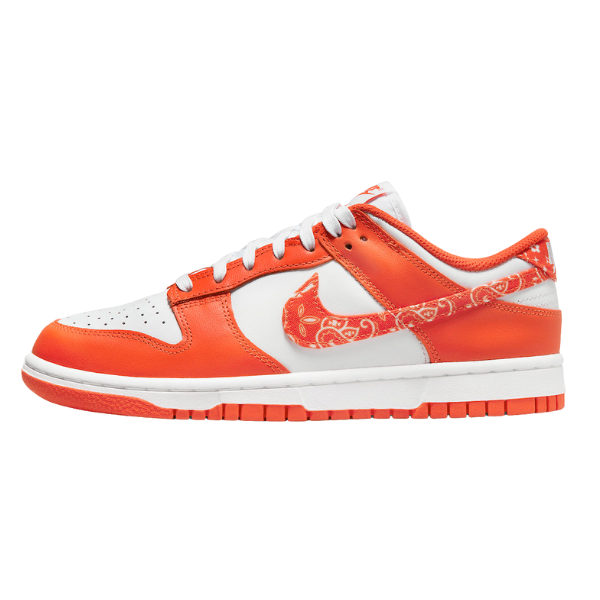 Nike SB Dunk Low Orange Paisley Casual Shoes