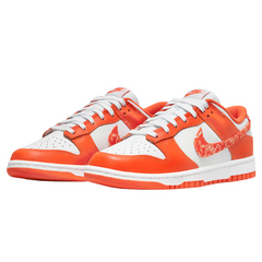 Nike SB Dunk Low Orange Paisley Casual Shoes