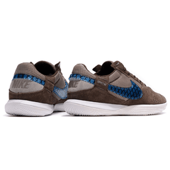Chuteira Futsal Nike Streetgato IC Marrom e Azul - VN Esportes