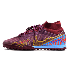 Chuteira Nike Zoom Mercurial Superfly 9 Elite TF Roxa Mbappe - VN Esportes