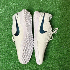 Nike Tiempo 10 Legend Pro White Turf TF Football Boot Size 43 Eur