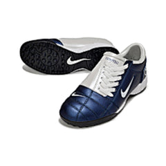 Nike Total 90 III Kids Turf TF Football Boot Blue and White